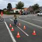 Olivia in volle concentratie!