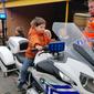 Allemaal even op de motor!